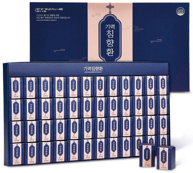 [안성인삼농협] 기력 침향환, 1박스, 180g