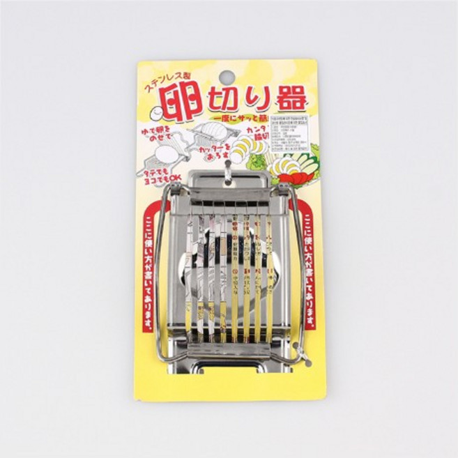 일본 니켄 1201/SS 스텐 계란 에그 절단기 슬라이스 샐러드 데코레이션 업소용 가정용, 1개