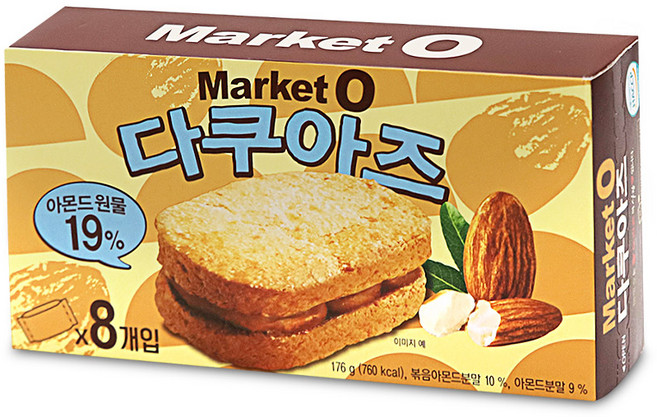 오리온 마켓오 다쿠아즈 176g, 1개