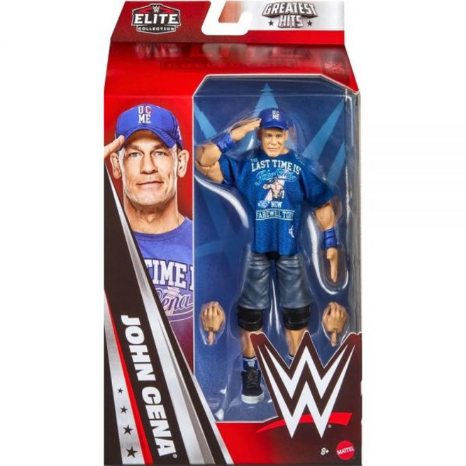 WWE John Cena 은퇴 투어 마텔 엘리트 컬렉션 Greatest Hits 시리즈 10 레슬링 액션 레슬러 피규어 장난감