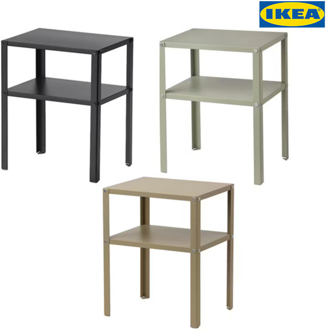 [이케아]크나레비크 침대협탁 3colors, 크나레비크 침대협탁 블랙403.867.31