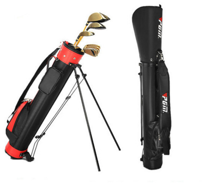 PGM골프 초경량스탠드하프백 골프채가방레드, 블랙, 블랙