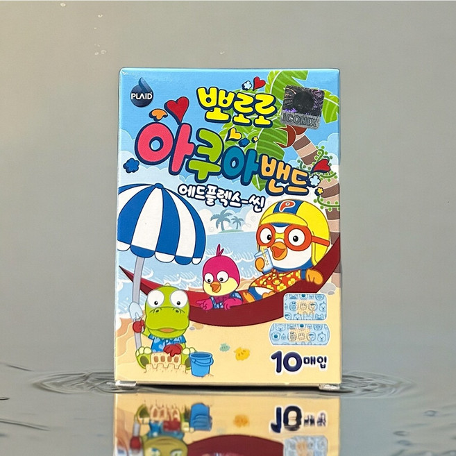 뽀로로 키즈밴드 16매 표준형 혼합형 방수형, 10개입, 1개