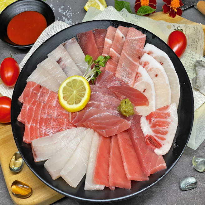 청담농수산 프리미엄 참치 오마카세 한판, 1개, 600g