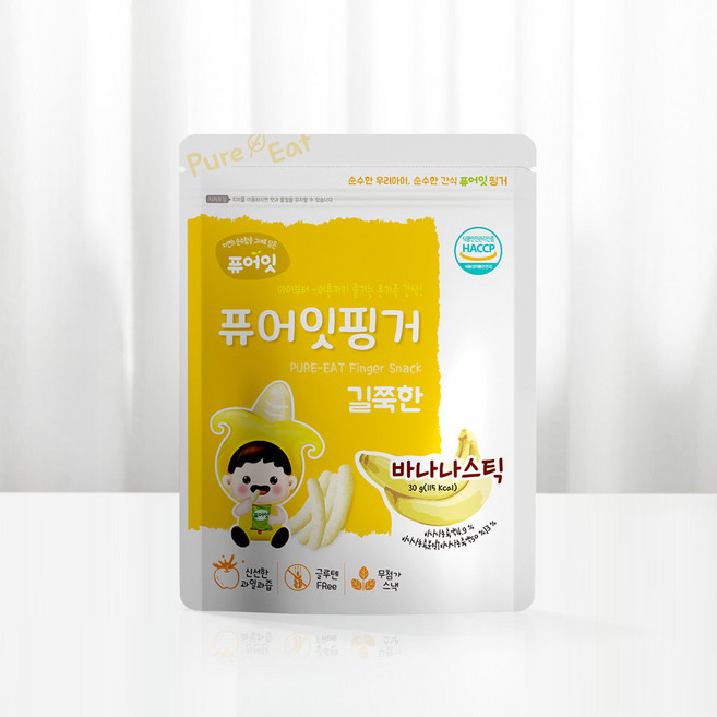 [퓨어잇] 유기농 쌀과자 떡뻥 아이간식 반찬 음료 42종 10+2, 1개, [10+2]퓨어잇 바나나스틱