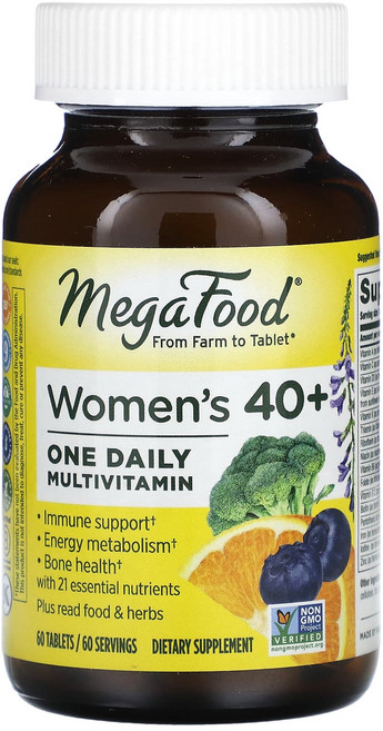 MegaFood 40플러스 우먼스 원 데일리 60정, 1개