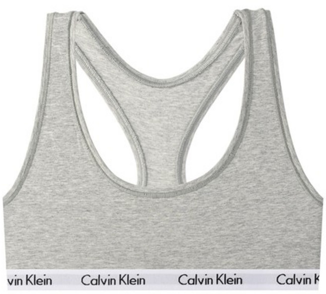 CK 여성 코튼 스포츠브라 브라렛 QP1114 GREY