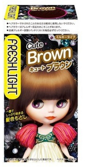 프레쉬라이트 염색제, 큐트브라운, 3개