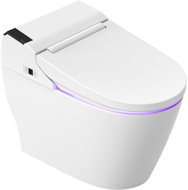 설치무료 보보 일체형비데 스텐노즐 도기세척 자동물내림 UV살균 온풍건조 TCB-8100S