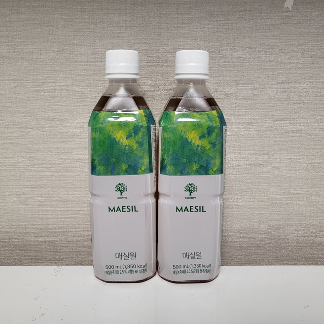 암웨이 지리산의 싱그러움 담은 라임트리 매실원 1L X 2병, 4개, 500ml