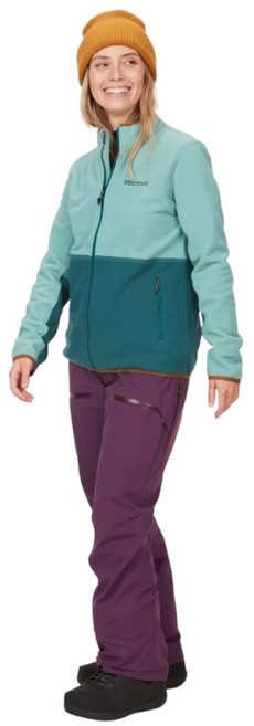 Marmot Rocklin 刷毛保暖外套 女款 輕巧保暖、透氣舒適 適合戶外運動與日常穿搭
