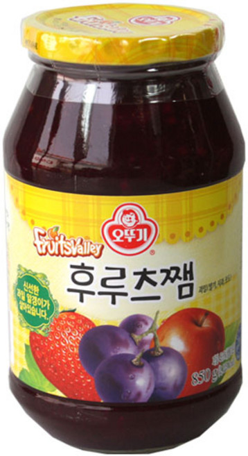 오뚜기 후르츠쨈, 850g, 8개