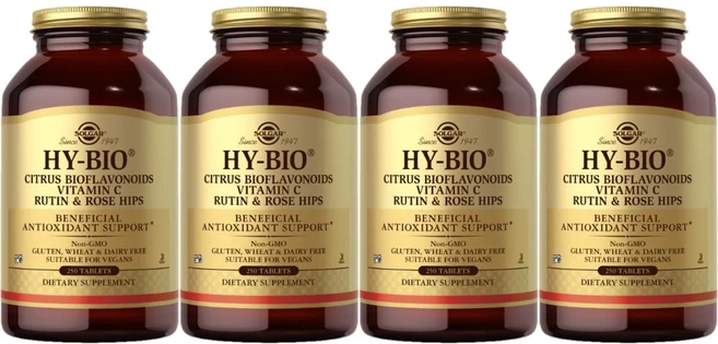 솔가 시트러스 바이오플라보노이드 콤플렉스 1000mg, 250정, 4개 - 쿠팡