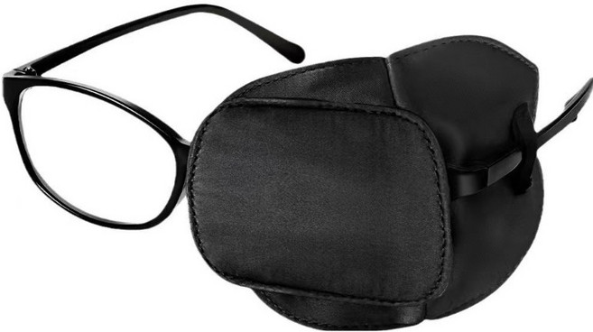 비접착 가림패치 약시 사시 안경 커버 안대