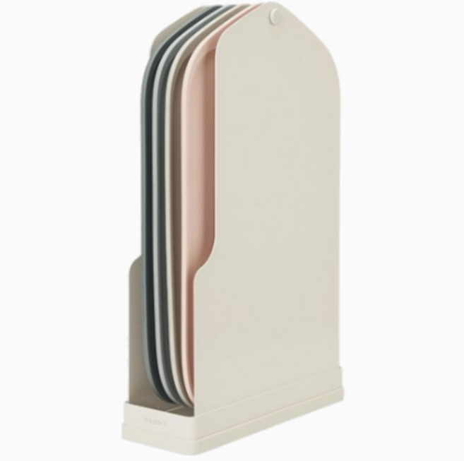 모도리도마 깔끔도마세트(도마4P+거치대), 비비드 세트, 1개