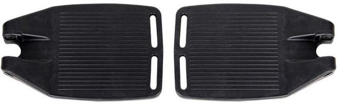 THE WAROOM SHOP 휠체어 발판 수동 휠체어 발 페달 교체 휠체어 부품, 플라스틱 2.2cm 간격, 다중 크기, 1개