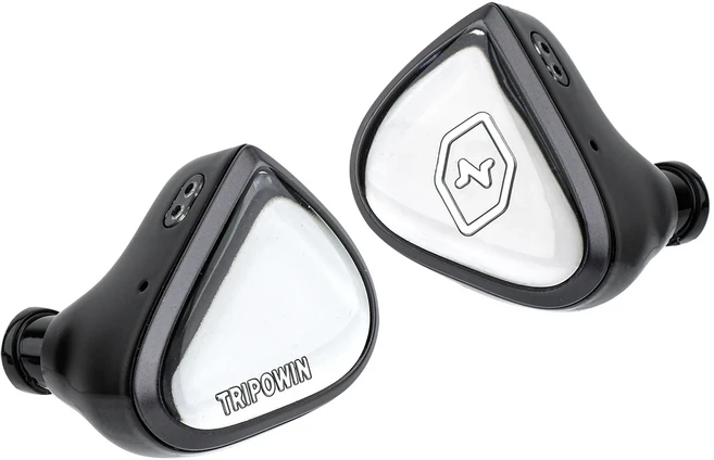 Tripowin x 0DiBi: Vivace IEM HiFi 유선 이어버드 10mm 티타늄 다이어프램 다이나믹 드라이버 이어폰(분리, 01 Vivace
