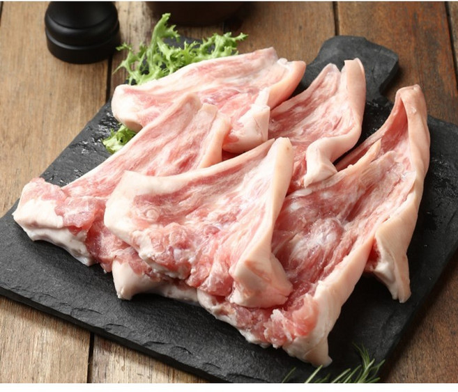 돼지꼬리살 돼지꼬리원육 돼지꼬리 돼지원육, 1개, 1kg