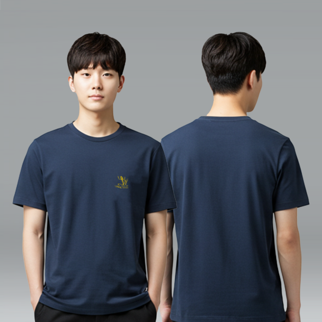 로크택티컬 국산 면 네이비씰 UDT 본프로그 로고 티셔츠