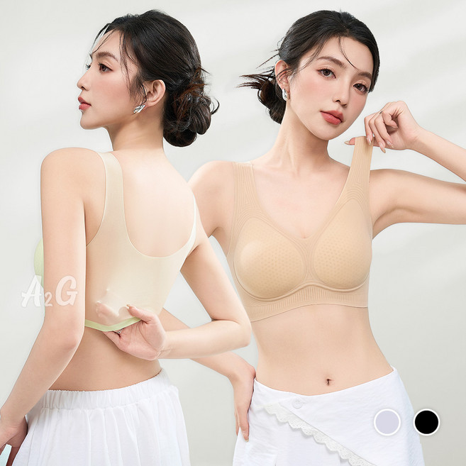 A2G 無鋼圈涼感透氣運動內衣 NO.897