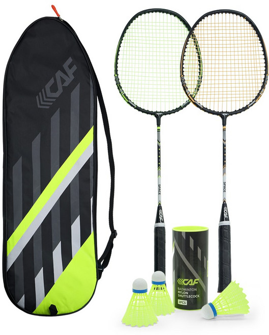 르까프 경량 배드민턴 세트 라켓2P + 셔틀콕3P + 가방1P, 1세트, LB100
