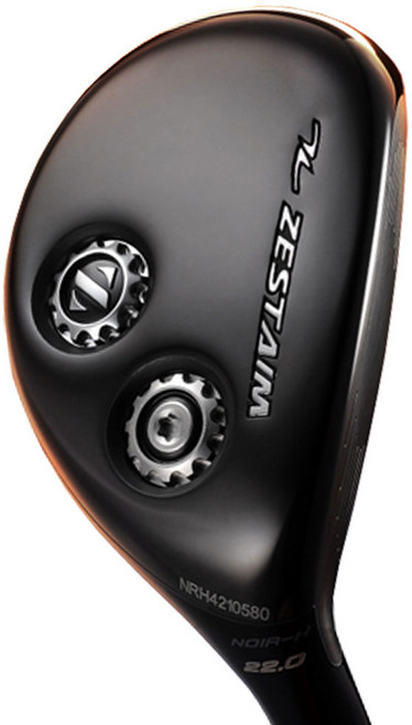 제스타임 정품 누아르 블랙 남성 하이브리드 유틸리티 골프채 2 3 4 5번, 25도, SR