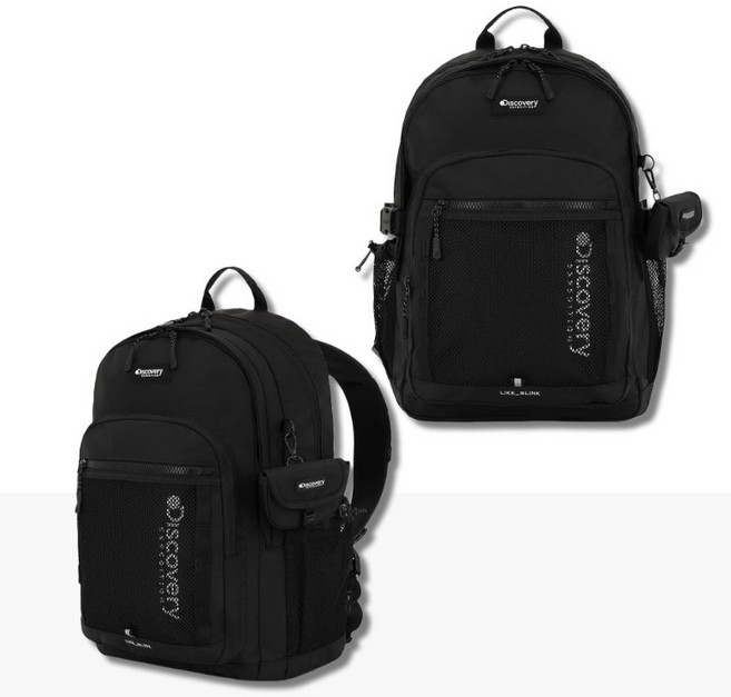 [백화점정품] 디스커버리 학생 가방 25L 에어 블링크 백팩 책가방 배낭 등산 여행