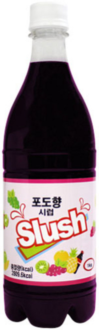 새마원 포도 슬러시 시럽 베이스 원액 과일향, 1kg, 1개