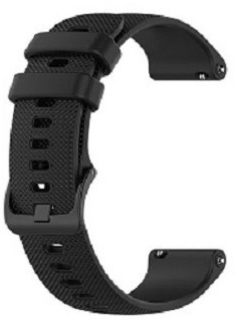 華為 Watch GT/GT2/GT2e 46mm 矽膠錶帶 22mm 替換腕帶, 1個, 小格紋錶帶-黑