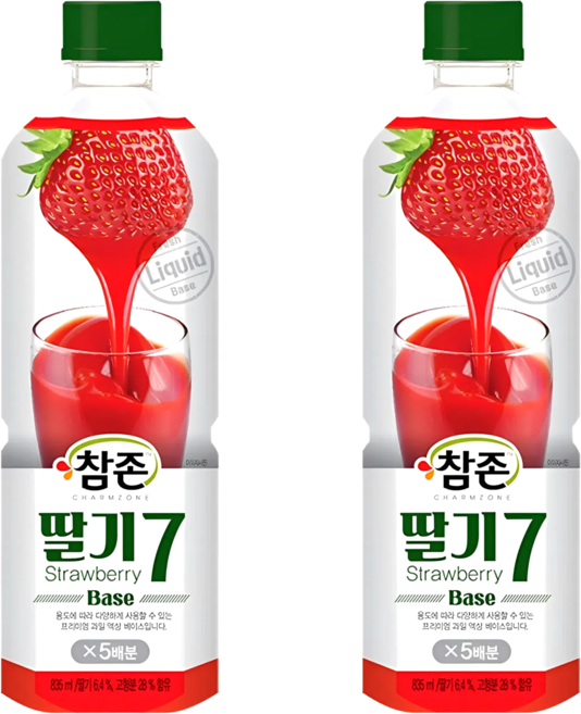 참존 딸기원액, 2개, 835ml