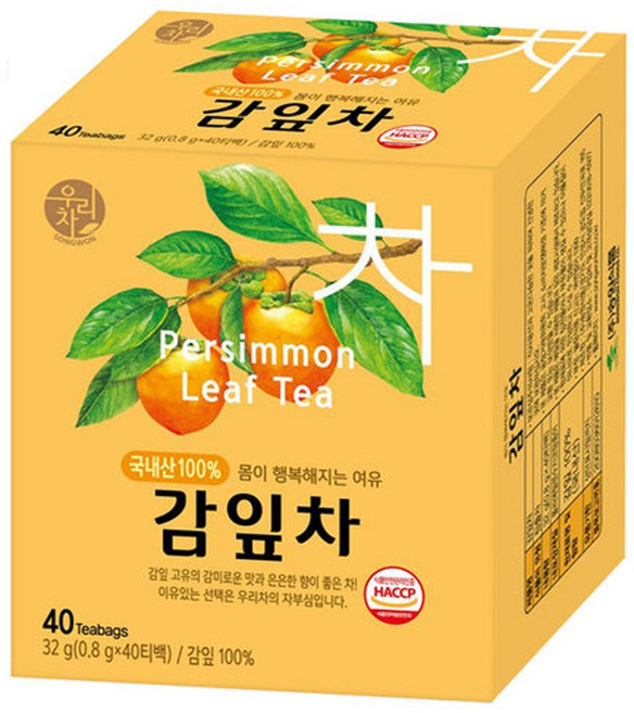 송원 우리차 모음 중 감잎차 40T 티백 건강차
