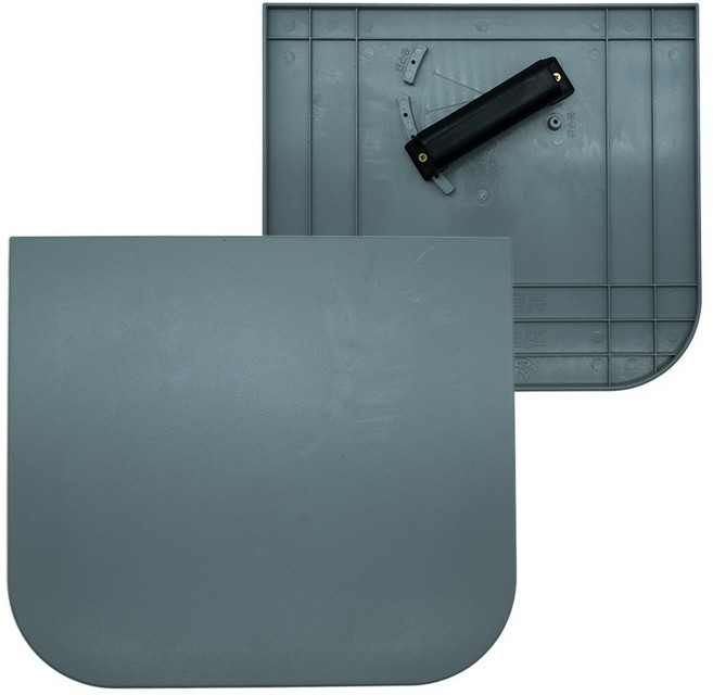 미장판 다용도 빠대판 흙판 받이 고대판 퍼티판 핸디코트, 회색, 2개