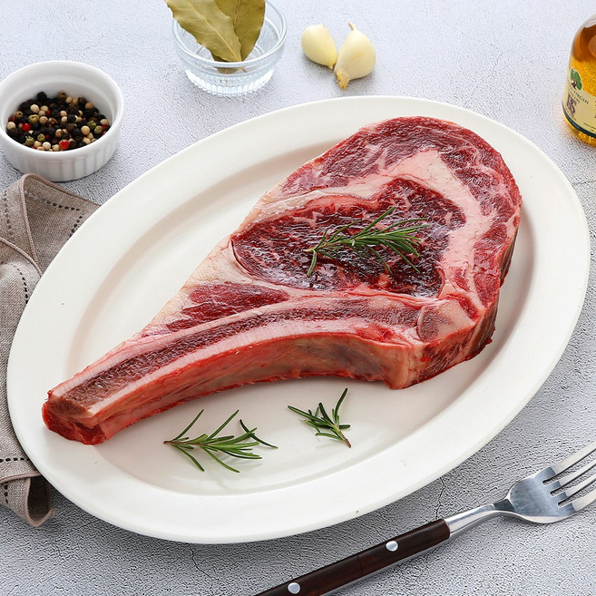 손질 잘된 토마호크 스테이크+소스류 3종 증정, 400g, 1개