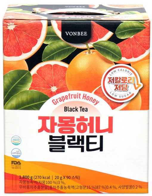 본비 자몽허니블랙티 20g 90개