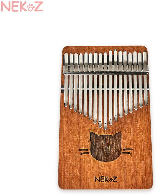 네코즈 칼림바 17SDP 더블플레이트 17키 C키 원목, 추가안함, 칼림바 음계 스티커 17키 C키, 1개