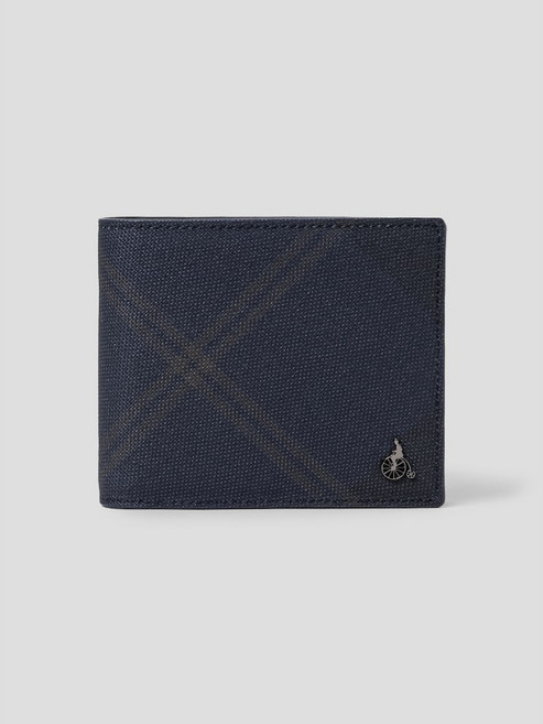 [빈폴ACC] 빈폴헤릿 전판 반지갑 - 네이비(BE61A3M03R)