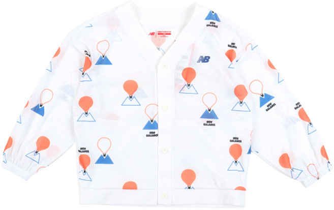 뉴발란스 키즈 썸머 니트 가디건 NK9AD2404U