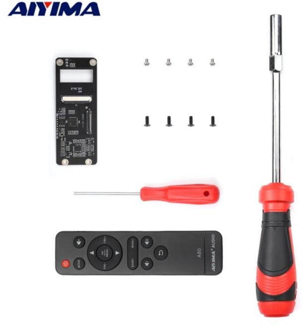 AIYIMA 소프트웨어 PCB 보드 펌웨어용 리모컨 A80 업그레이드