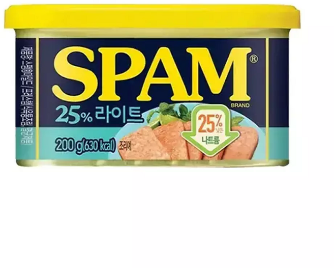 CJ 스팸 25%라이트 200g 1개