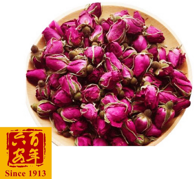 六安堂 粉紅玫瑰花茶 新鮮乾貨系列, 1個