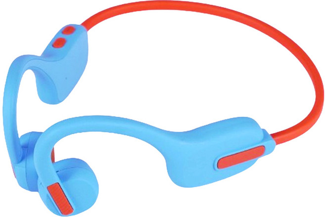 디알고 키즈 골전도 에어 블루투스 이어폰, 1년 A/S 무상 DRGO BCK01, 블루