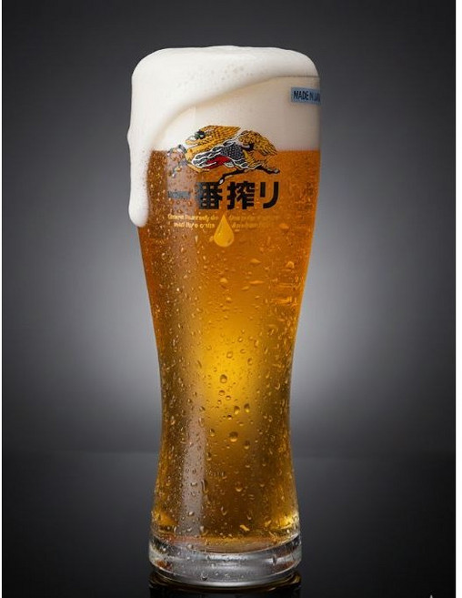 기린 이치방시보리맥주잔 기린전용잔, 기린 이치방시보리300ml맥주잔_컬러, 1개