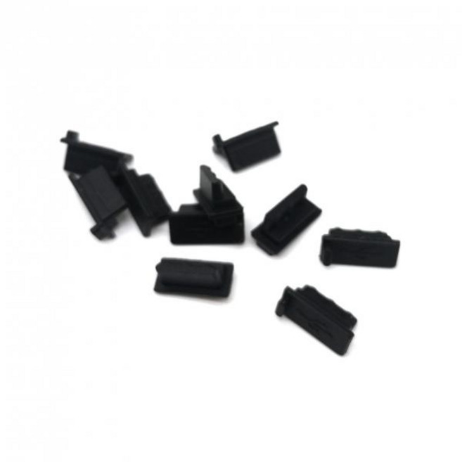 조이쿨 USB A형 포트 먼지마개 블랙(10개)/실리콘 재질/컴퓨터(PC)/노트북등 USB 포트의 이물질(먼지/습기등)이 들어가는것을 방지, 1