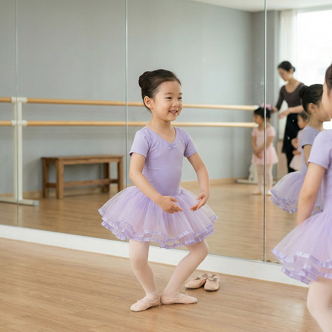 에뜨람 유아 발레복 튜튜 러블리 주름리본 아기 여아 어린이 키즈 주니어 스커트 3세4세5세 유치원 문센 어린이집