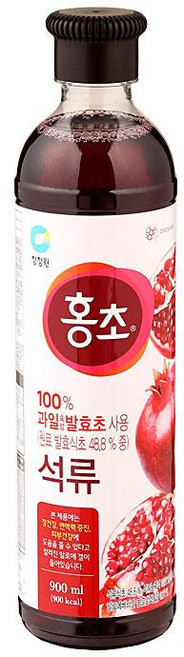 마시는홍초(석류) 900ML청정원, 900ml, 1개