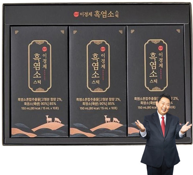 래오이경제 흑염소 스틱 30포, 450ml, 1세트