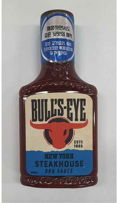 불스아이 뉴욕스테이크하우스 BBQ 소스, 360g, 5개