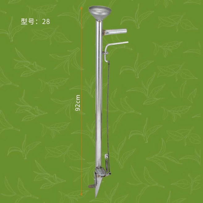 비료주입기 배낭형 정량 비료주는기계 투입기, D. 발 페달을 가진 28 구경 온 주문형 플, 1개