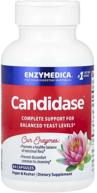 단백질 비타민 철분 마그내슘 칼슘 Enzymedica Candidase 캡슐 84정 고루고루섭취해주세요, 1개 - 쿠팡