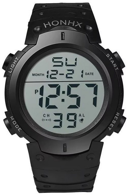 실버카우 스포츠 남자 시계 방수 군대 군용 전자손목